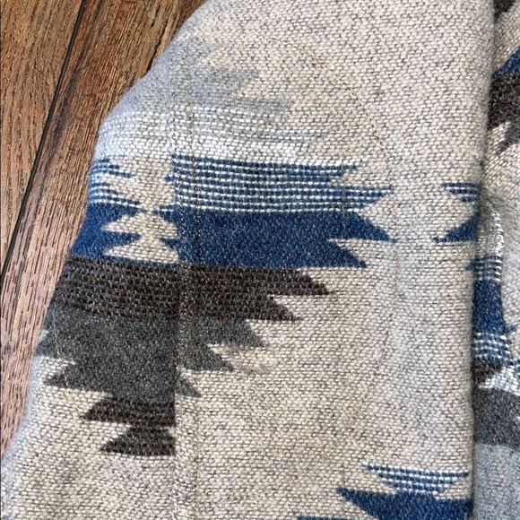 Jachs New York Brown and Blue Aztec Jacket - Picture 8 of 10